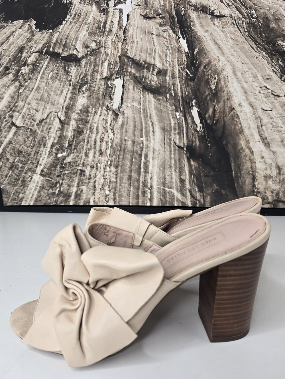 Avec Les Filles Marie leather sandals